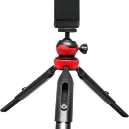 Hiffin (HF-350) (18CM) Portable & Extendable Mini Tripod with 360 Degree Ball Head & Mobile Holder for Smart Phones | GoPro | DSLR Compact Cameras | Maximum Load Upto : 1 kg Tripod-20