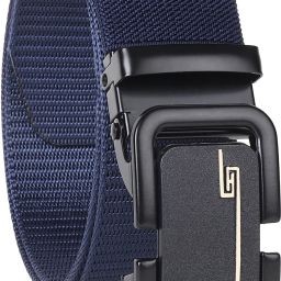 Men Casual, Formal Blue Nylon Belt-image-33