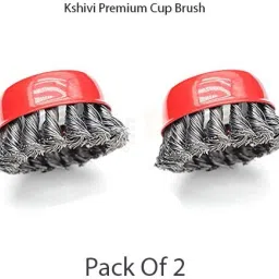 Premium Twisted Wire Cup Brush for Angle Grinder to Remove Rust, Paint Pack of 2 Wheel Brush-image-22