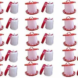 15 pcs for 1.5 kg feeder and 15 pcs of 1.5 drinker total =30 pcs Common Bird Feeder-image-29