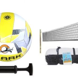 yw pu volleyball with net and pump xc2 Volleyball - Size: 4-picture-17