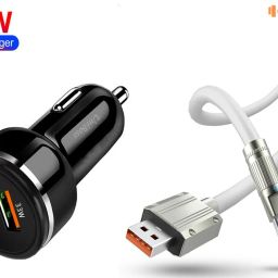 51 W Qualcomm Certified Turbo Car Charger-image-35