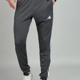 Men Striped Black Track Pants-image-75