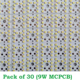 (pack of 30) 9w MCPCB Led Raw Material For Led Bulb Light Electronic Components Electronic Hobby Kit-20