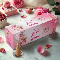 Cycle Pure Prime Rose Dry Dhoop Cones, 64 Cones Dhoop-image-39
