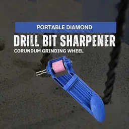 ranpra Portable Diamond Drill Bit Sharpener Powered Tool Parts Sharpening Tool Corundum Grinding Wheel for Iron-Based Drill Bits image 4