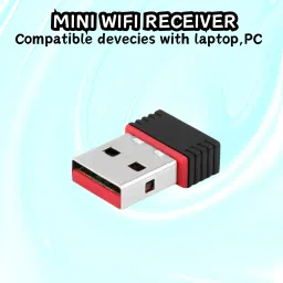 GUGGU (Wi-Fi Receiver) with Multi-Device Connectivity For All Pc System and LaptopH281 USB Adapter-image-94