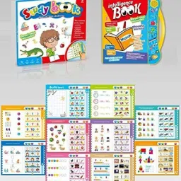 Fun Educational Toys. Activities with Numbers, Shapes Learning Book for Toddlers-image-68