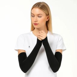 UV Protection Arm Sleeves – Cooling, Compression Arm Sleeves for Women, Riding Gloves-image-27