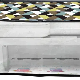 JMT Printer Cover For HP Desk Jet 4155e All in One Printer (Triangle Print) Printer Cover-image-77
