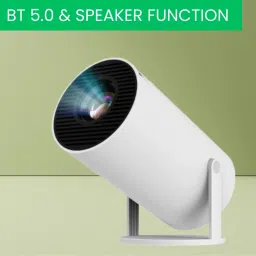 CLAIRBELL Protable Projector for Home 4K Support With Built-in App Netflix/YouTubeX61 (4500 lm / 1 Speaker / Wireless / Remote Controller) Portable Projector-20