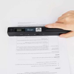 microware 2019 Hot Mini Portable 900DPI A4 Book Scanner LCD Display JPG/PDF Format Document Image Iscan Handhold Scanner Cordless Portable Scanner image 5