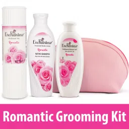 Romantic Body Lotion, Shower Gel, & Talcum Powder For Women With Travel Pack Combo Set-18