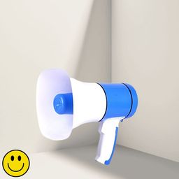 guggu Handheld Megaphone with Siren, Microphone & Rechargeable for Outdoor EventsA329 Bhopu Portable Megaphone, Siren Loudspeaker Function and Long Battery BackupY329 Outdoor PA System-picture-38