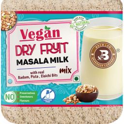 Almond Milk Powder Nutritious & Delicious Drink Mix Real Bits Of Badam & Elaichi-image-0