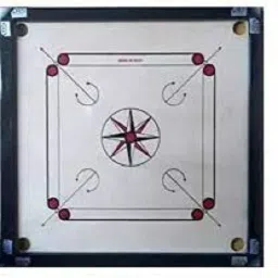 32 INCH FUL SIZE CARROM WITH, STRIKER,COINS AND POWDER , 82 cm Carrom Board-image-83
