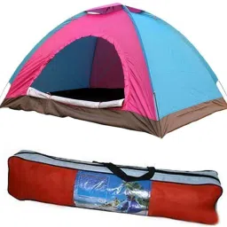 ADVENTURE HIKING FAMILY TRAVEL TENT For 2Person Tent (Multicolor) Tent - For 2 Person-image-33