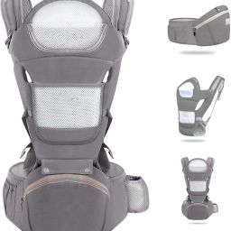 Baby Carrier Newborn to Toddler, Lightweight Ergonomic Baby Hip Seat Baby Carrier-image-63
