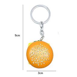 elegant attire club Burger Shape Unique Design Key chain pack 1 image 3