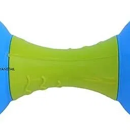 niyanetail Sensory Teether & Dumbbell, Mouth Toys Grab, Chew and Shake Teething Rattle Toy Rattle image 3