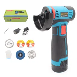 MIG-1500 12V Brushless Cordless Mini Angle Grinder 76mm - 1.5Ah Li-Ion Angle Grinder-10