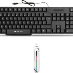 Mophonics Wired K20 Keyboard and Cable Protector (Set of 2) Combo Set-image-2