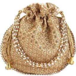 Women Gold Potli-image-39