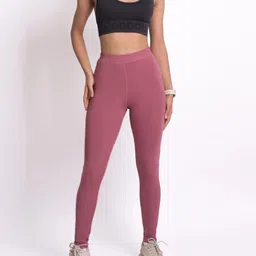 mehrang Color Block Women Pink Tights-picture-37