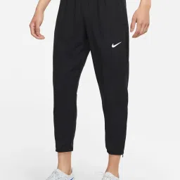 Challenger Men Solid Black Track Pants-image-8