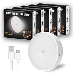 Wireless Self Adhesive LED Body Induction Lamp Sensor Light for Wardrobe. Table Lamp-21