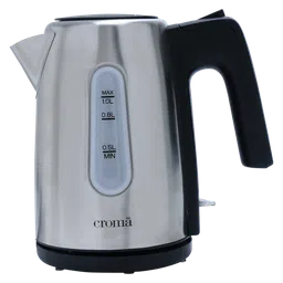 Croma 1200 Watt 1 Litre Electric Kettle with Auto Shut Off (Black)-image-82