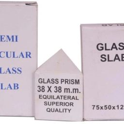 Glass Slab 75×50×12 and Glass Prism 38×38 and Semi Circle Glass Prism 90×45×10-image-95