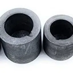 erasio Graphite Crucible Pack of 5 Sizes for Casting, Melting, Refining of Gold, Silver Crucible image 2