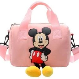 15 L Hand Duffel Bag - DISNEY Mickey waterproof Premium Side sling duffle bag - Pink - Regular Capacity-13