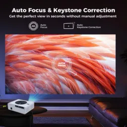 Toptro 【Real HDR10+/HLG,1st Android 12 3GB 64GB, 24000 Lumens & HDMI ARC】 Q10 Max 1080p (12000 lm / Wireless / Remote Controller) Portable Projector image 4