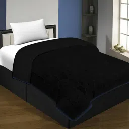 spangle Self Design Single Mink Blanket for Heavy Winter image 2