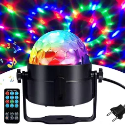 Music Controlled Mini DJ Party Lights-Multicolor Single Disco Ball-44