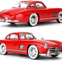 1/24 Mercedes-Benz 300SL Vintage Car Diecast Vehicle Model Car Collectible Toy-19