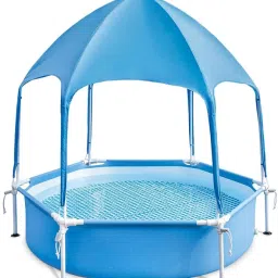 Inflatable Kiddie Pool with Canopy for kids 183cm X 38cm 28209 Inflatable Swimming Pool-22