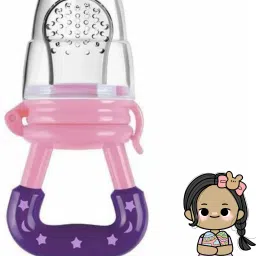 SST Sales Baby Food And Fruit Nibbler & Pacifier Teether BPA Free Nibbler BD450 Feeder-image-42