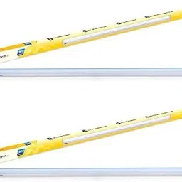 Garnet Plus 36w Aluminium LED Batten, Cool White (pack of 2) 36 W 122 cm Tube Light-24