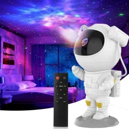 Astronaut Galaxy Projector Robot Sky Space Stars Light For Kids Night Lamp Night Lamp-image-53