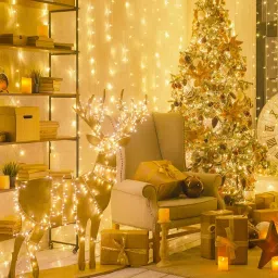 mprow 40 LEDs 11 m Yellow Steady String Rice Lights image 5