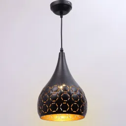 Black Cutting Design Balloon Shape Hanging Pendant Light For Dining Table Lamp Fixture Kitchen Chandelier, Lighting, Hallway Entryway Living Dining Room Home Decoration (Bulb not Included) Chandelier Ceiling Lamp-image-24