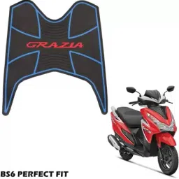 Grazia Rubber Floor footmat for multicolor & washable Honda Two Wheeler Mat-image-34