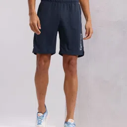 Printed Men Blue Sports Shorts-picture-14