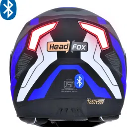 N2 Air 7 Smart Bluetooth Helmet: Calls, Music , GPS & Voice Asst. Road DV Motorbike Helmet-13