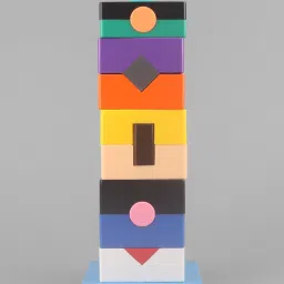 Shape Sorter Tower - Multicolour-14