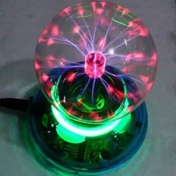 Sound and Touch Sensitive Crystal Light Magic Plasma Ball for Car with USB Cable Table Lamp-1