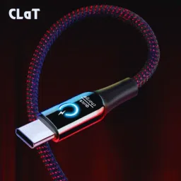 CLAT Type C 1 m 3.4A LED LIGHT AND QUICK CHARGE INDICATOR-image-11